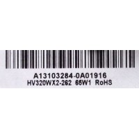 MAIN / FUENTE / (COMBO) / SCEPTRE A13103284 / TP.RSC8.P71 / 142123081006 / T201308017 / 20131014170918 / PANEL'S CN32CY623 /HV320WX2-262 MODELOS E325BD-HDC8 /E325